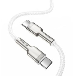 CABLU alimentare si date Baseus Cafule Metal, Fast Charging Data Cable pt. smartphone, USB Type-C la USB Type-C 100W, braided, 2