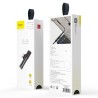 ADAPTOR Incarcare si audio Baseus, 1 x USB Type-C (T) la 1 x USB Type-C (M) si 1 x Jack 3.5mm (M), negru "CATL41-01" (timbru ver