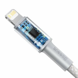 CABLU alimentare si date Baseus High Density Braided,Fast Charging Data Cable pt. smartphone,USB Type-C la Lightning PD 20W, bra