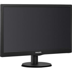 MONITOR PHILIPS 18.5", home, office, TN, HD (FWXGA) (1366 x 768), Wide, 200 cd/mp, 5 ms, VGA, "193V5LSB2/10" (timbru verde 7 lei