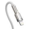 CABLU alimentare si date Baseus Cafule Metal, Fast Charging Data Cable pt. smartphone, USB Type-C la Lightning Iphone PD 20W, br