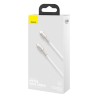 CABLU alimentare si date Baseus Cafule Metal, Fast Charging Data Cable pt. smartphone, USB Type-C la Lightning Iphone PD 20W, br