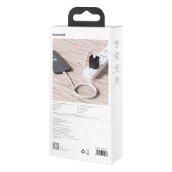 CABLU alimentare si date Baseus Cafule Metal, Fast Charging Data Cable pt. smartphone, USB Type-C la Lightning Iphone PD 20W, br