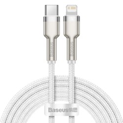 CABLU alimentare si date Baseus Cafule Metal, Fast Charging Data Cable pt. smartphone, USB Type-C la Lightning Iphone PD 20W, br