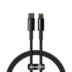 CABLU alimentare si date Baseus Tungsten Gold,Fast Charging Data Cable pt. smartphone,USB la Lightning 20W, braided,2m rezistent