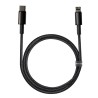 CABLU alimentare si date Baseus Tungsten Gold,Fast Charging Data Cable pt. smartphone,USB la Lightning 20W, braided,2m rezistent