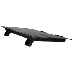 STAND SPACER notebook 15.6", sita metal, fan 14cm cu led albastru, black, "SP-NC19"/45504838 (timbru verde 0.8 lei)