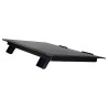 STAND SPACER notebook 15.6", sita metal, fan 14cm cu led albastru, black, "SP-NC19"/45504838 (timbru verde 0.8 lei)