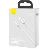 CABLU alimentare si date Baseus Superior, Fast Charging Data Cable pt. smartphone, USB la USB Type-C 66W, 2m, alb "CATYS-A02" (t