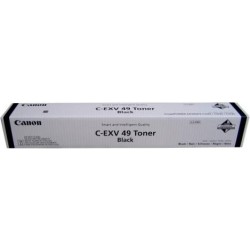 Toner Original Canon Black, EXV49BK, pentru IR C3320 Advance|IR C3320I Advance|IR C3325I Advance|IR C3330I Advance|IR C3520I Adv