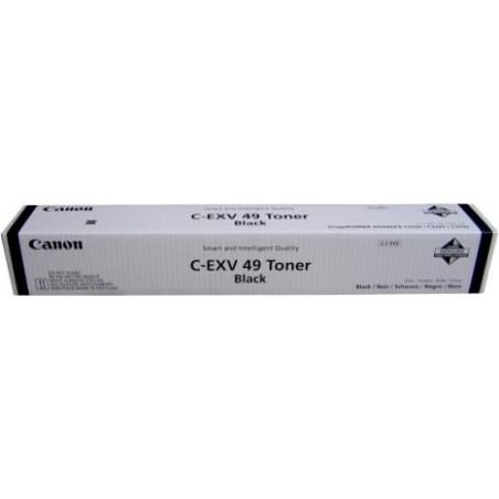 Toner Original Canon Black, EXV49BK, pentru IR C3320 Advance|IR C3320I Advance|IR C3325I Advance|IR C3330I Advance|IR C3520I Adv