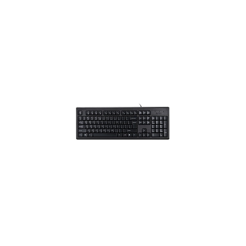 TASTATURA A4TECH, "KR83", cu fir, 104 taste format standard, USB, negru, "KR-83-USB" (timbru verde 0.8 lei)