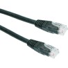 PATCH CORD UTP GEMBIRD Cat5e, cupru-aluminiu, 2 m, negru, AWG26, "PP12-2M/BK" (timbru verde 0.08 lei)