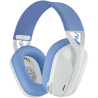 LOGITECH G435 LIGHTSPEED Wireless Gaming Headset - WHITE - 2.4GHZ - EMEA - 914, "981-001074" (timbru verde 0.8 lei)