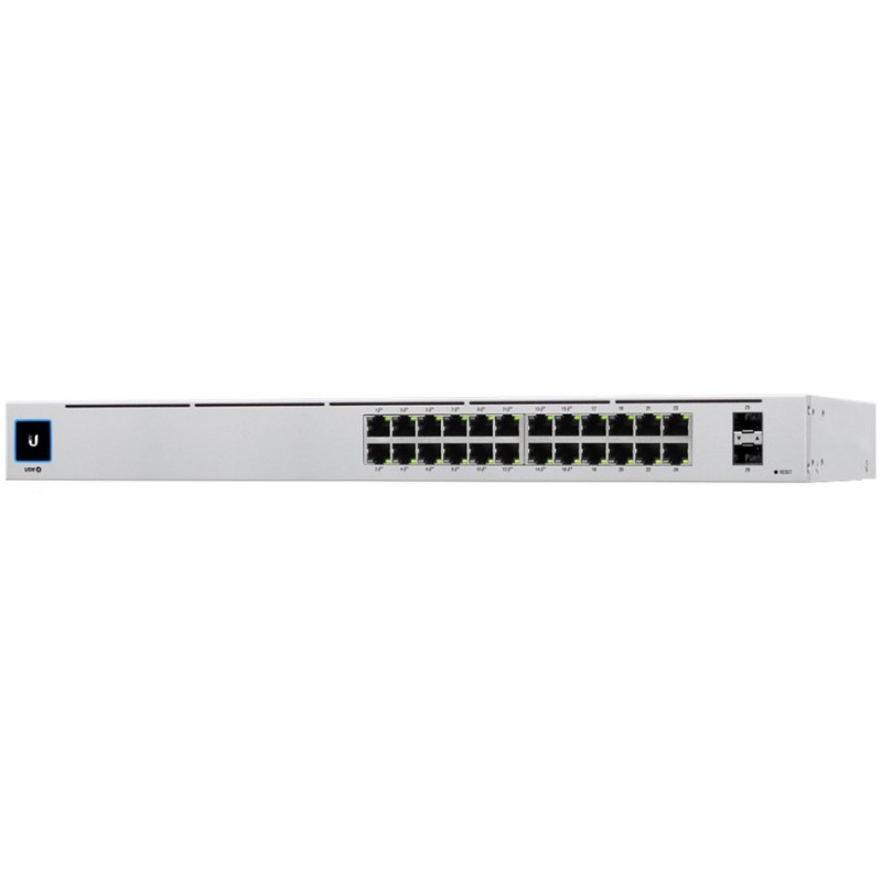 SWITCH Ubiquiti, Gigabit x 24, SFP+ x 2, managed rackabil, carcasa metalica, "USW-PRO-24-EU" (include TV 1.75 lei)