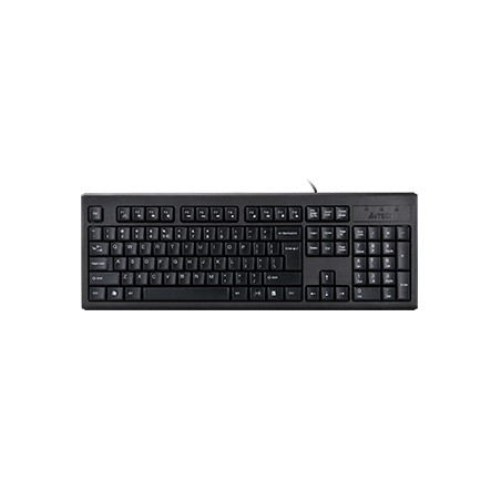 TASTATURA A4TECH, "KR83", cu fir, 104 taste format standard, USB, negru, "KR-83-USB" (timbru verde 0.8 lei)