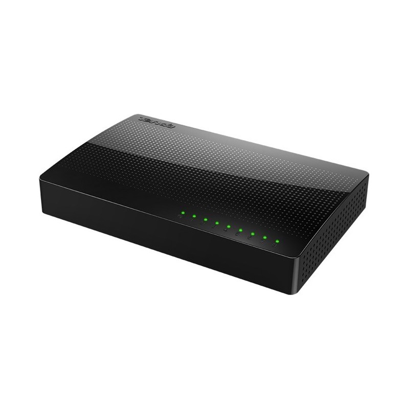 SWITCH Tenda 8 porturi Gigabit, carcasa plastic "SG108" (timbru verde 0.8 lei)