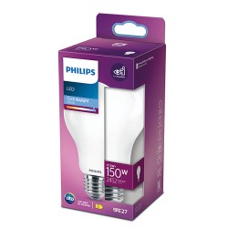 BEC LED Philips, soclu E27, putere 17.5W, forma clasic, lumina alb rece, alimentare 220 - 240 V, "000008718699764616" (timbru ve