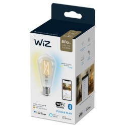 BEC smart LED Philips, soclu E27, putere 6.7W, forma oval, lumina alb calda, alb rece, alimentare 220 - 240 V, "0000087186997871