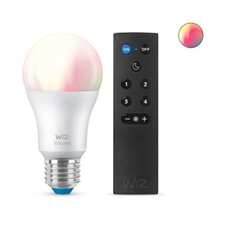 BEC smart LED Philips, soclu E27, putere 8W, forma clasic, lumina multicolora, alimentare 220 - 240 V, "000008719514551091" (tim