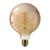 BEC LED Philips, soclu E27, putere 7.3W, forma sferic, lumina flacara, alimentare 220 - 240 V, "000008719514337831" (timbru verd