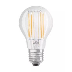 BEC LED Osram, soclu E27, putere 7.5W, forma clasic, lumina alb rece, alimentare 220 - 240 V, "000004058075112445" (timbru verde