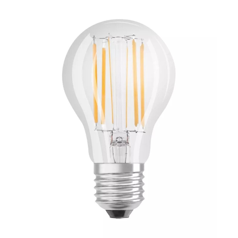 BEC LED Osram, soclu E27, putere 7.5W, forma clasic, lumina alb rece, alimentare 220 - 240 V, "000004058075112445" (timbru verde