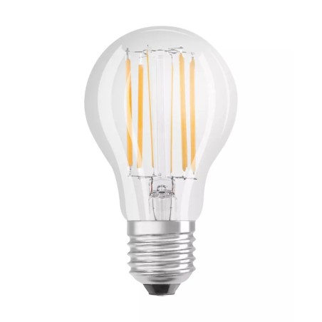 BEC LED Osram, soclu E27, putere 7.5W, forma clasic, lumina alb rece, alimentare 220 - 240 V, "000004058075112445" (timbru verde