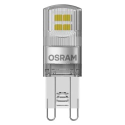 SET 2 becuri LED Osram, soclu G9, putere 1.9W, forma pin, lumina alb calda, alimentare 220 - 240 V, "000004058075449831" (timbru