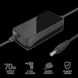 ALIMENTATOR Notebook Trust la retea, compatibil universal, iesire 19 Volt, "TR-22141" (timbru verde 0.80 lei)