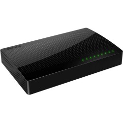 SWITCH Tenda 8 porturi Gigabit, carcasa plastic "SG108" (timbru verde 0.8 lei)