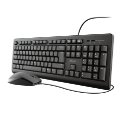 Trust Primo Wired Keyboard &amp; Mouse Set, "TR-23970" (timbru verde 0.8 lei)