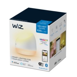 Veioza LED inteligenta portabila WiZ Squ, "000008719514553026" (timbru verde 2.00 lei)