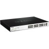 SWITCH PoE D-LINK Smart 24 porturi Gigabit (24 PoE) + 2 porturi combo SFP, IEEE 802.3af/at, carcasa metalica, rackabil, "DGS-110