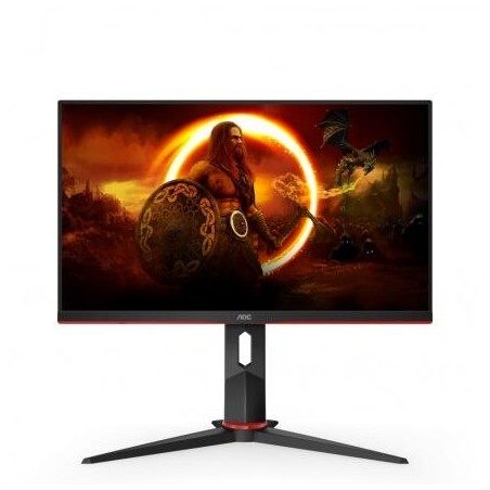 MONITOR  AOC 23.8 inch, Gaming, VA, Full HD (1920 x 1080), Wide, 350 cd/mp, 1 ms, DisplayPort | HDMI x 2, "24G2SU/BK" (timbru ve