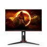 MONITOR  AOC 23.8 inch, Gaming, VA, Full HD (1920 x 1080), Wide, 350 cd/mp, 1 ms, DisplayPort | HDMI x 2, "24G2SU/BK" (timbru ve