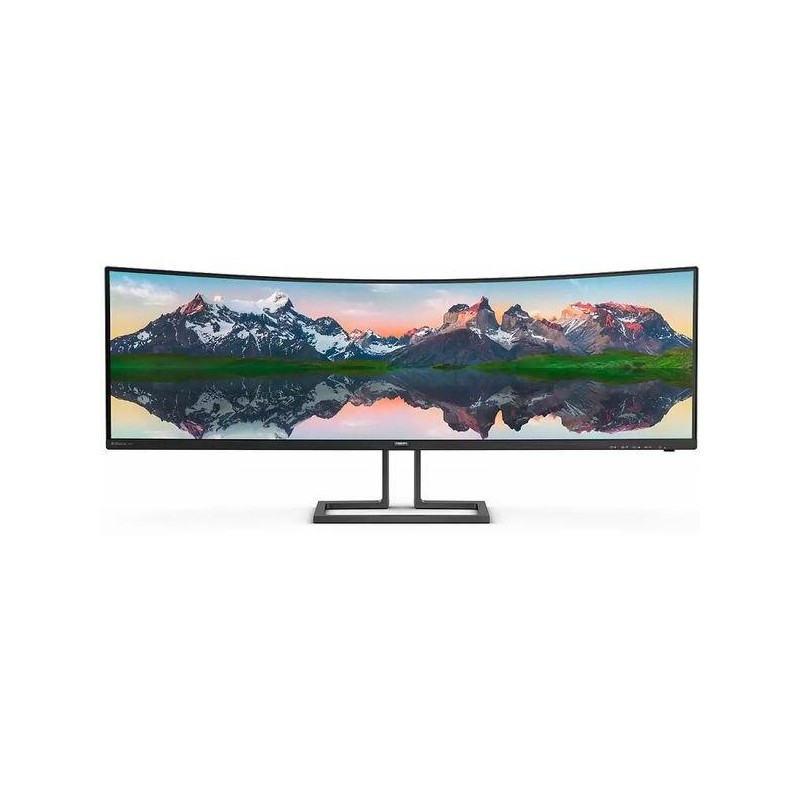 MONITOR  Philips 49 inch, Gaming, VA, 5K UHD (5120 x 1440), Ultra Wide | curbat, 550 cd/mp, 4 ms, DisplayPort | HDMI x 3, "498P9
