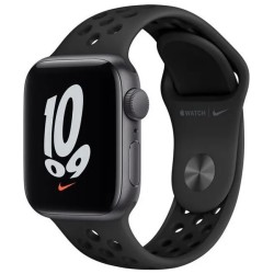 SMARTWATCH Apple Watch Nike SE (v2) GPS, 44mm Space Grey Aluminium Case with Anthracite/Black Nike Sport Band "mkq83wb/a"  (timb
