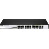 SWITCH PoE D-LINK Smart 24 porturi Gigabit (24 PoE) +  4 porturi combo SFP, IEEE 802.3af/at, carcasa metalica, rackabil, "DGS-12