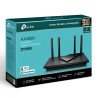 ROUTER TP-LINK wireless AX3000, 3000Mbps,1 x WAN Gigabit, 4 porturi Gigabit,1 x USB 3.1, 2.4 Ghz/5 Ghz dual band, 4 antene exter