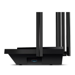 ROUTER TP-LINK wireless AX5400, 5400Mbps,1 x WAN Gigabit, 4 porturi Gigabit,1 x USB 3.0, 2.4 Ghz/5 Ghz dual band, 6 antene exter