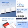 MESH MERCUSYS, wireless, router AC1900, pt interior, 1900 Mbps, port LAN si WAN Gigabit, 2.4 GHz | 5 GHz, antena interna x 2, st