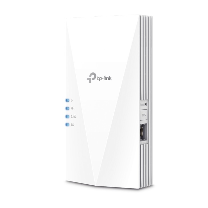RANGE EXTENDER TP-LINK wireless  AX1800, 1800Mbps, 1 port Gigabit,  2 antene interne, 2.4 / 5Ghz dual band, Wi-Fi 6, "RE600X" (t