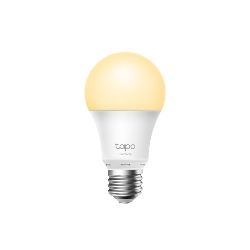 BEC LED wireless TP-LINK, 800lm, 8.7W, E27, se conecteaza la router Wi-Fi, intensitate reglabila, control prin smartphone cu apl