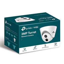 CAMERA IP TP-LINK VIGI, turret, pt. interior, dist. IR 30 m, tip lentila fixa 2.8 mm, 3 Mpx, 1 x RJ45 10/100M, carcasa plastic, 