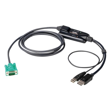 CONVERTOR CONSOLA ATEN, convertor display port console KVM "CV190-AT" (timbru verde 0.8 lei)