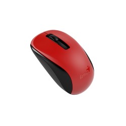 MOUSE Genius, "NX-7005", PC sau NB, wireless, 2.4GHz, optic, 1200 dpi, butoane/scroll 3/1, , negru / rosu, "31030017403" (timbru
