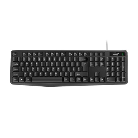 TASTATURA GENIUS USB, 104 taste, black, "KB-117" "31310016400"  (timbru verde 0.8 lei)