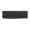 TASTATURA GENIUS USB, 104 taste, black, "KB-117" "31310016400"  (timbru verde 0.8 lei)