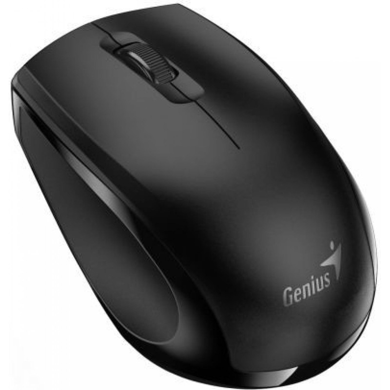 MOUSE Genius, "NX-8006S", PC sau NB, wireless, 2.4GHz, optic, 1200 dpi, butoane/scroll 3/1, , negru, "31030024400" (timbru verde